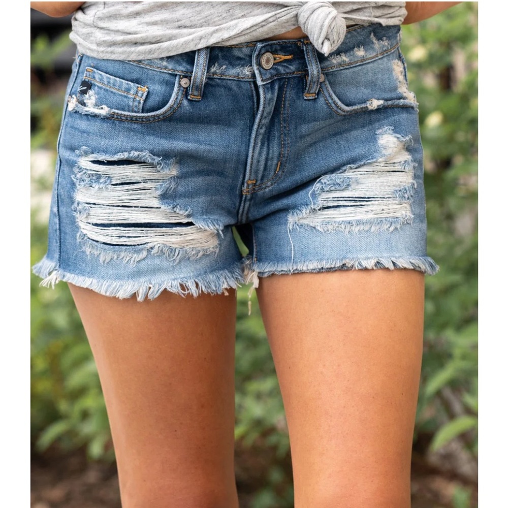 KanCan: Tina mid rise boyfriend short. Worn once